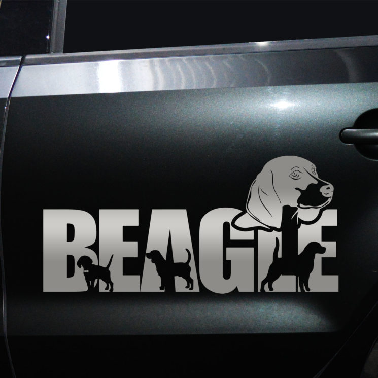 Autoaufkleber Beagle – Bild 9