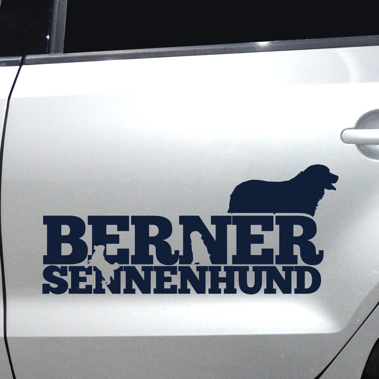 Auto Aufkleber, Berner Sennenhund, Personalisiert, Car Sticker in Köln -  Köln Merheim, Tuning & Styling Anzeigen