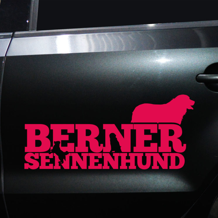 Autoaufkleber Berner Sennenhund – Bild 5