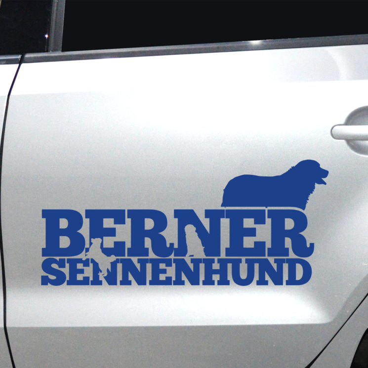 Autoaufkleber Berner Sennenhund – Bild 7