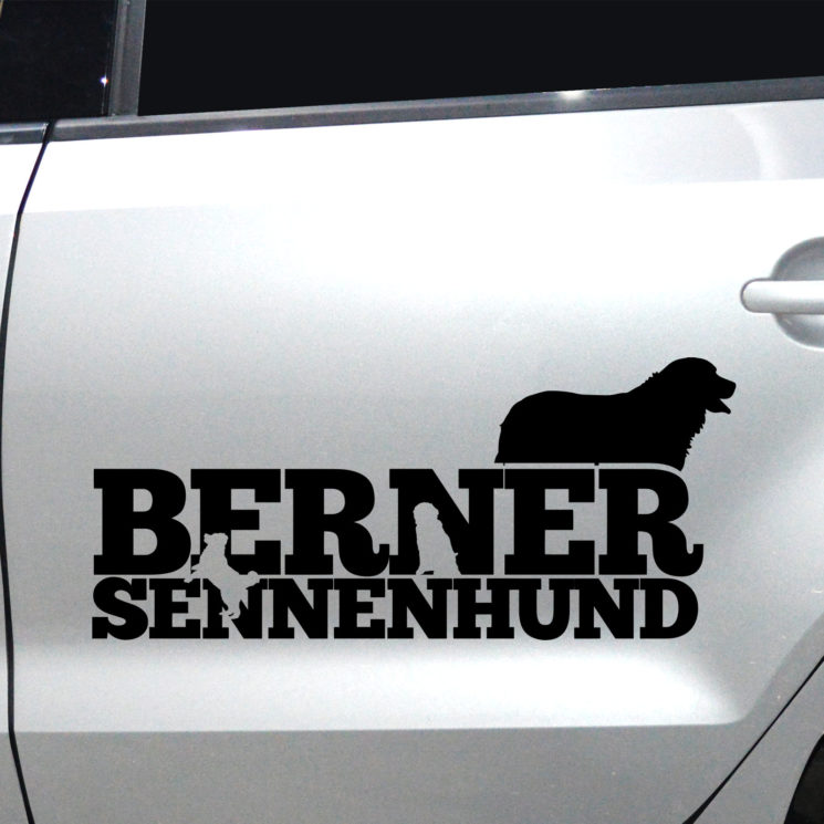 Autoaufkleber Berner Sennenhund – Bild 8