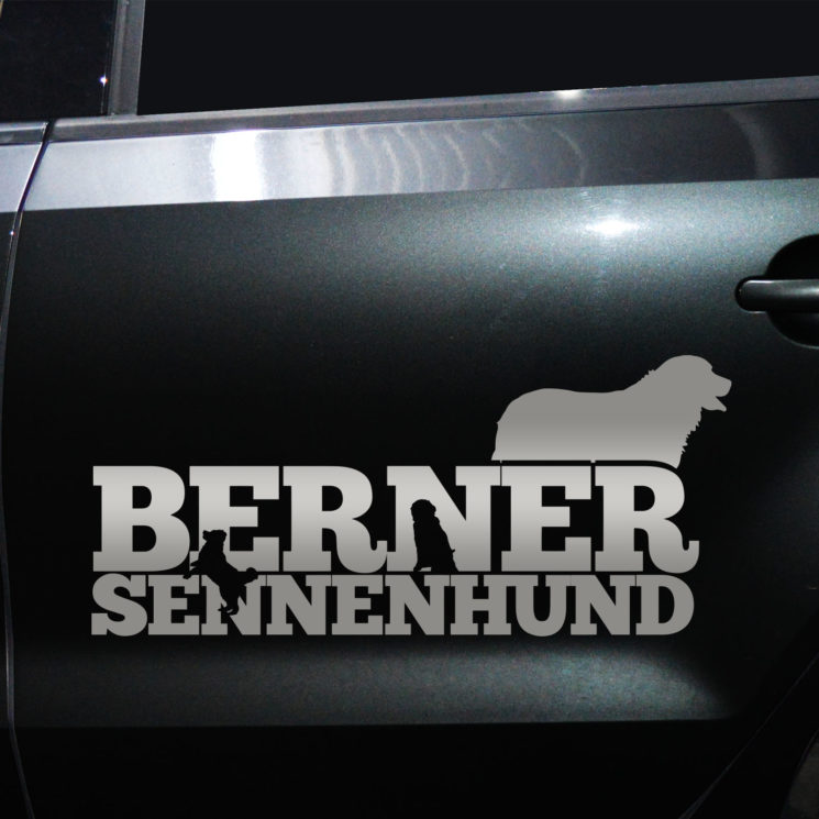 Autoaufkleber Berner Sennenhund – Bild 9