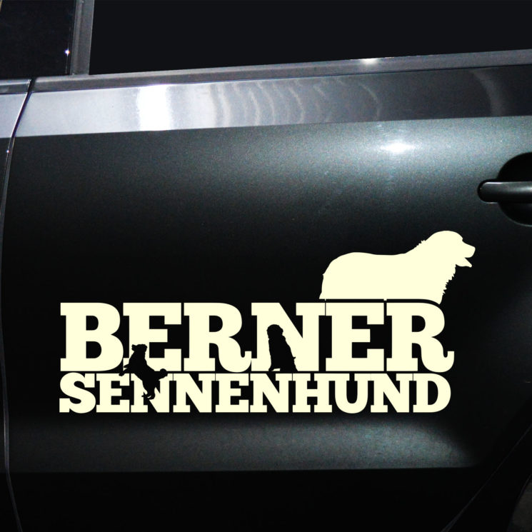 Autoaufkleber Berner Sennenhund – Bild 11
