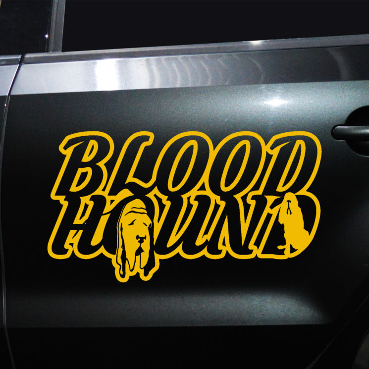 Autoaufkleber Bloodhound – Bild 10