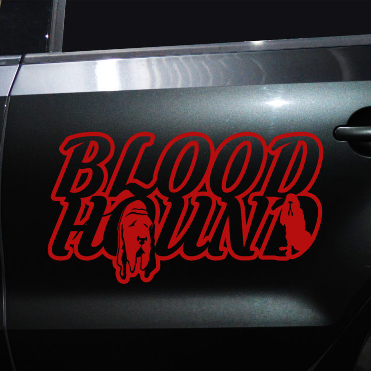 Autoaufkleber Bloodhound – Bild 7