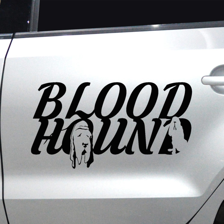 Autoaufkleber Bloodhound – Bild 5