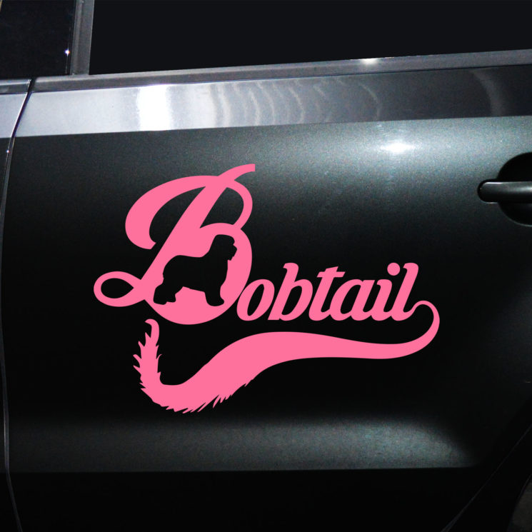 Autoaufkleber Bobtail – Bild 3