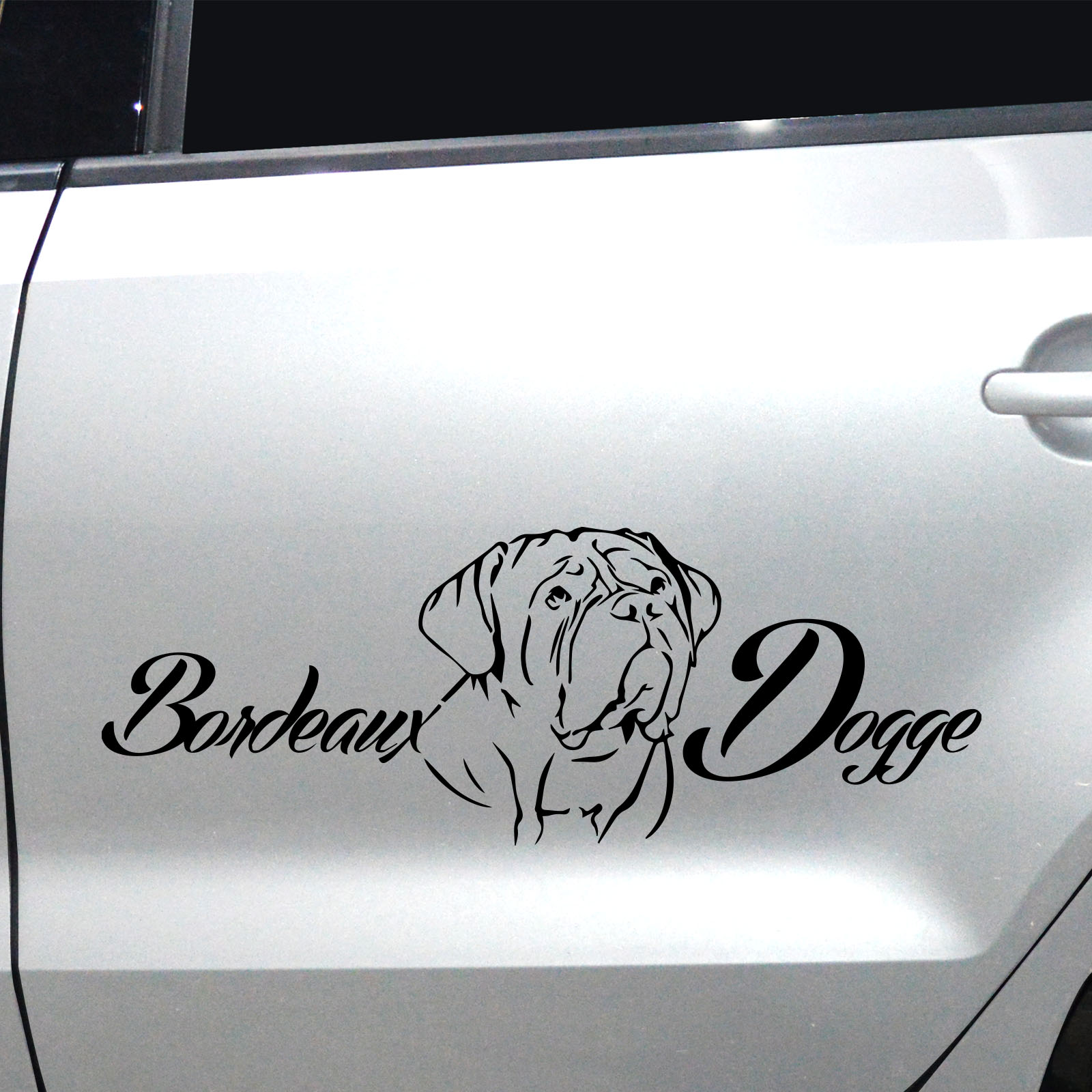 Autoaufkleber Bordeauxdogge – Bild 8
