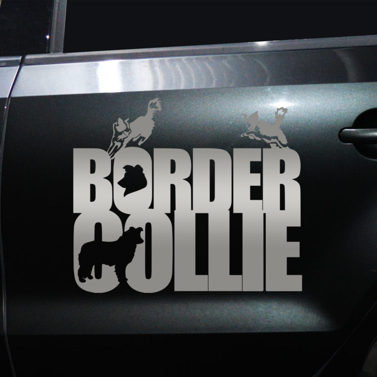 Autoaufkleber Border Collie – Bild 9
