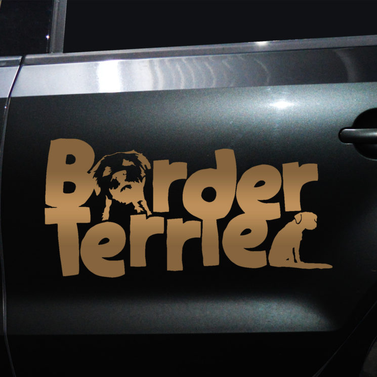 Autoaufkleber Border Terrier – Bild 4