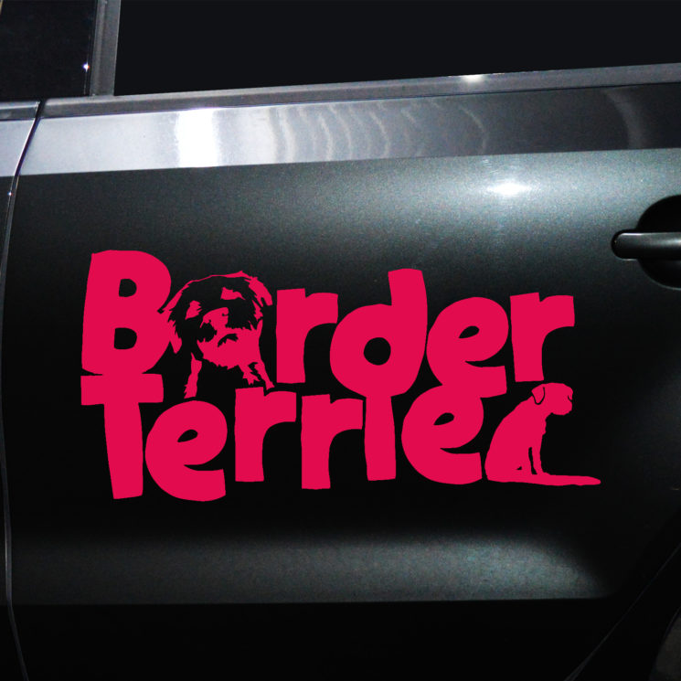 Autoaufkleber Border Terrier – Bild 5
