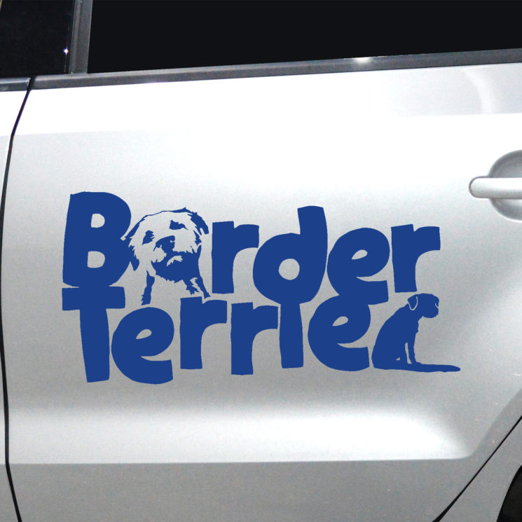 Autoaufkleber Border Terrier – Bild 7