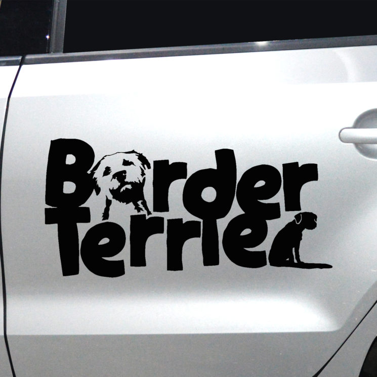 Autoaufkleber Border Terrier – Bild 8