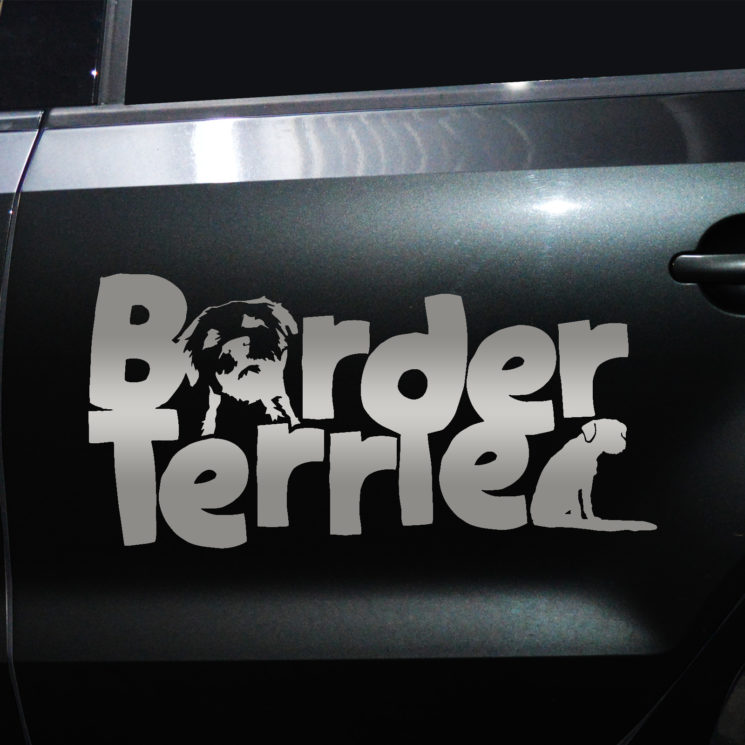 Autoaufkleber Border Terrier – Bild 9
