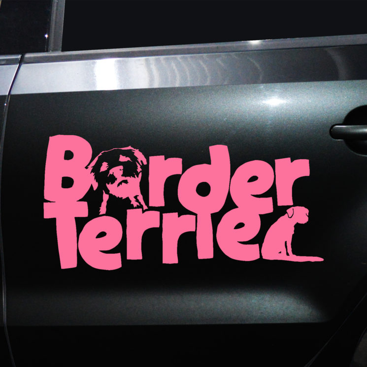 Autoaufkleber Border Terrier – Bild 10