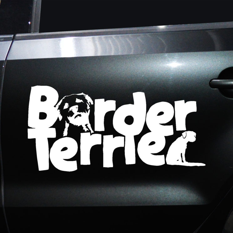 Autoaufkleber Border Terrier – Bild 11