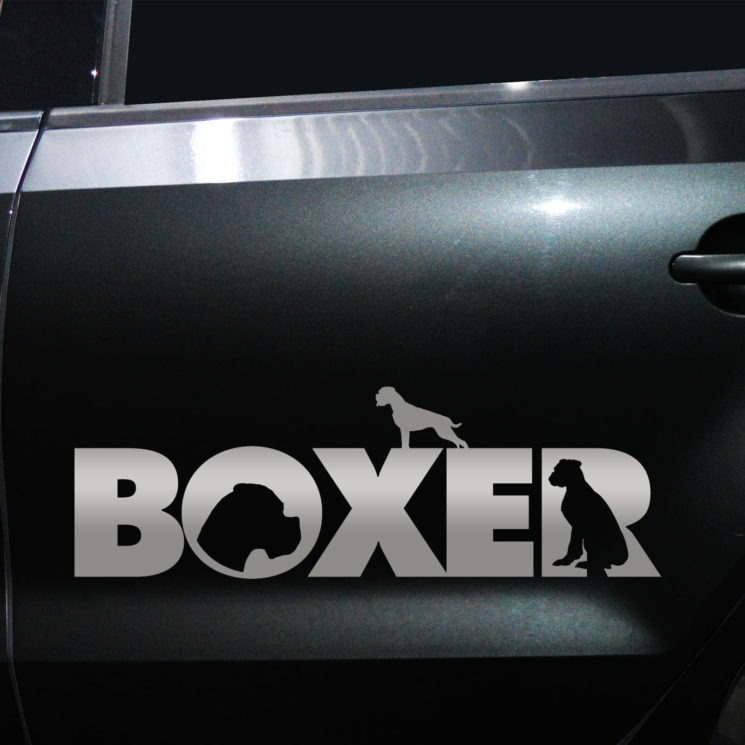 Autoaufkleber Boxer – Bild 9