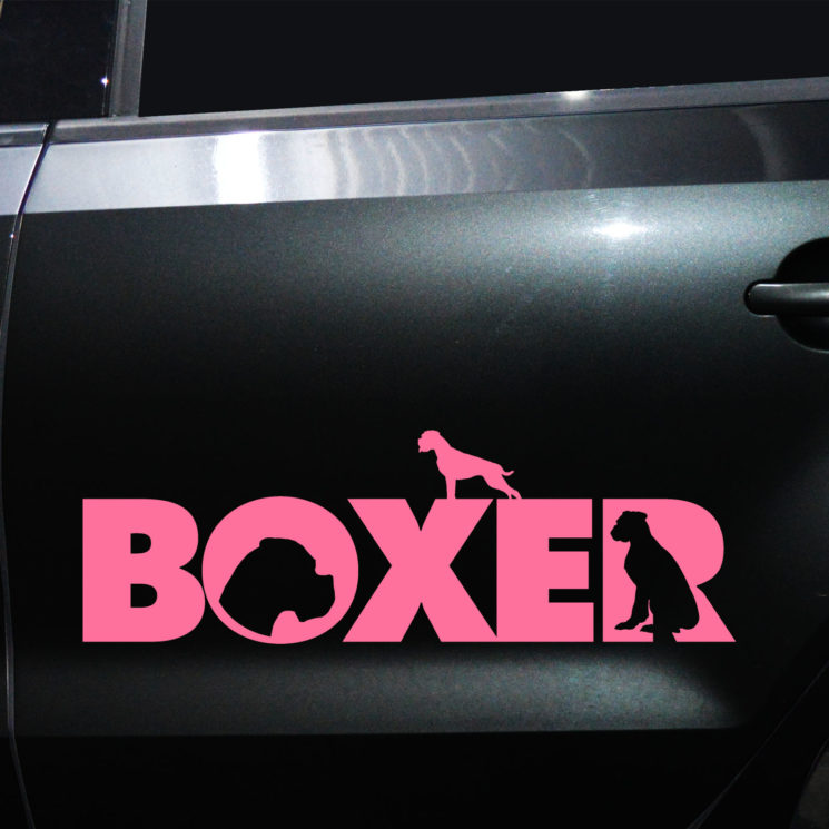 Autoaufkleber Boxer – Bild 10