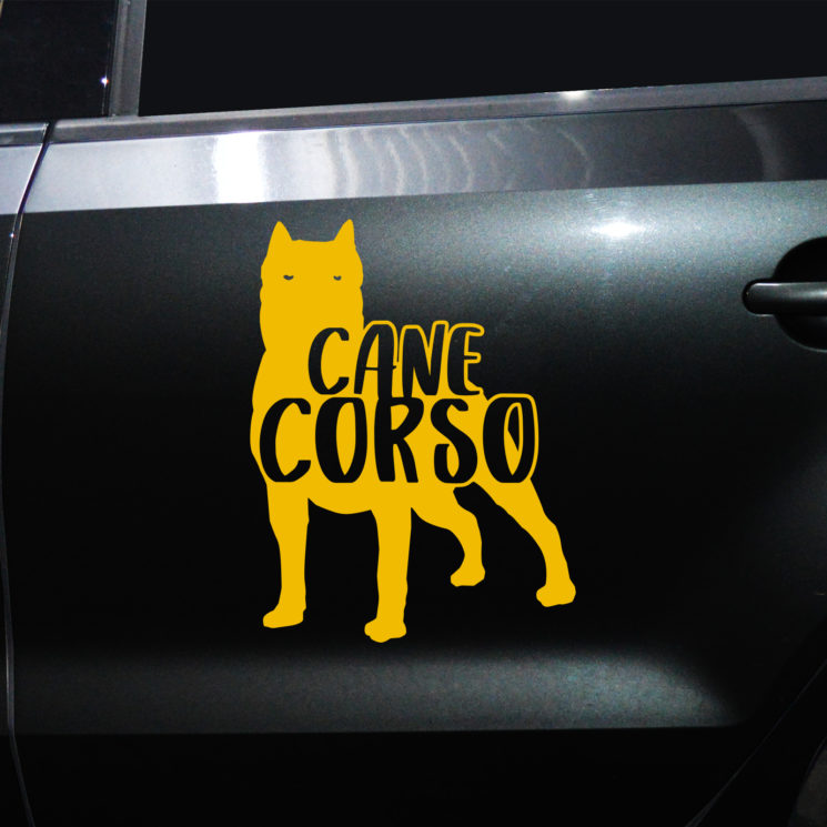 Autoaufkleber Cane Corso – Bild 3
