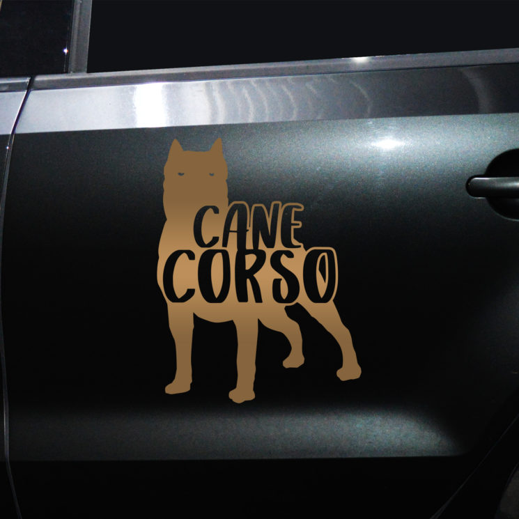 Autoaufkleber Cane Corso – Bild 4