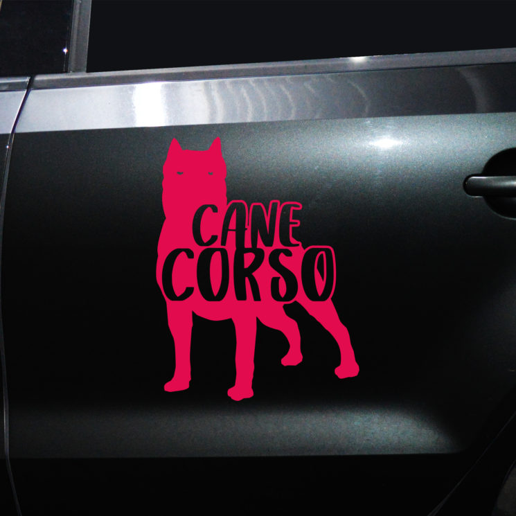 Autoaufkleber Cane Corso – Bild 5