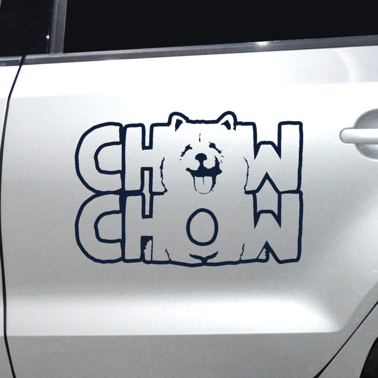 Autoaufkleber Chow Chow – Bild 2