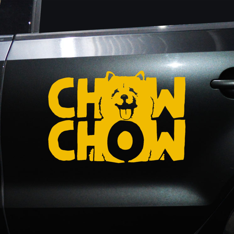 Autoaufkleber Chow Chow – Bild 3