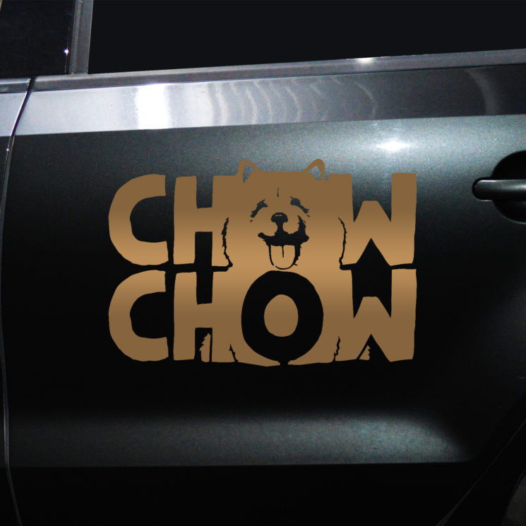 Autoaufkleber Chow Chow – Bild 4