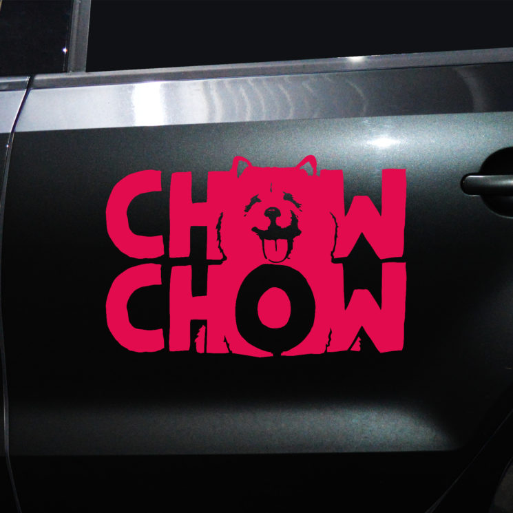 Autoaufkleber Chow Chow – Bild 5
