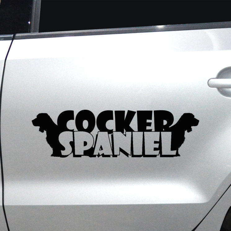 Autoaufkleber Cocker Spaniel – Bild 8