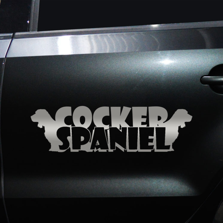 Autoaufkleber Cocker Spaniel – Bild 9