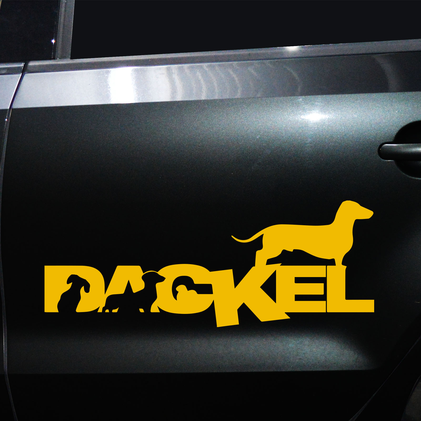 Autoaufkleber Dackel – Bild 3