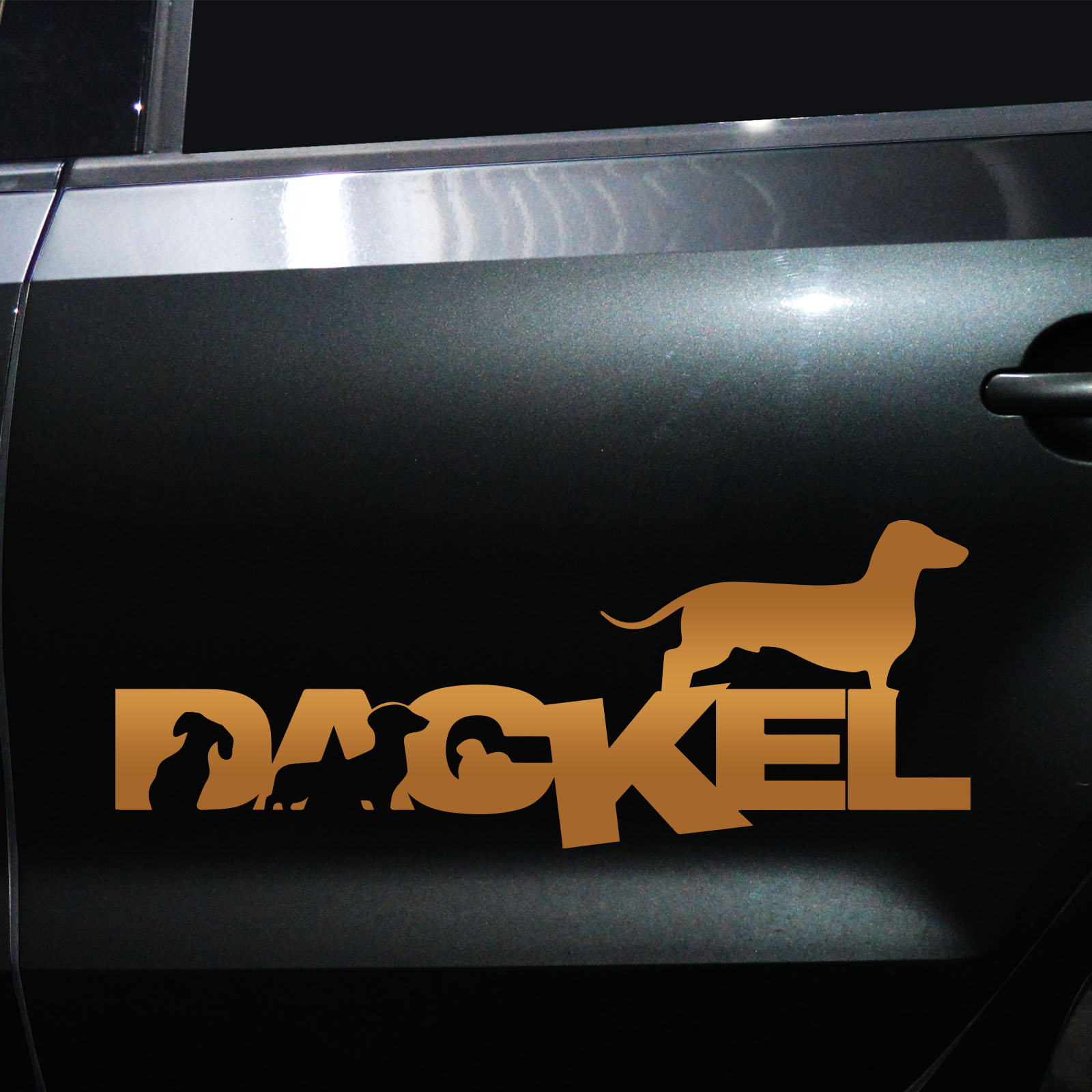 Autoaufkleber Dackel – Bild 4