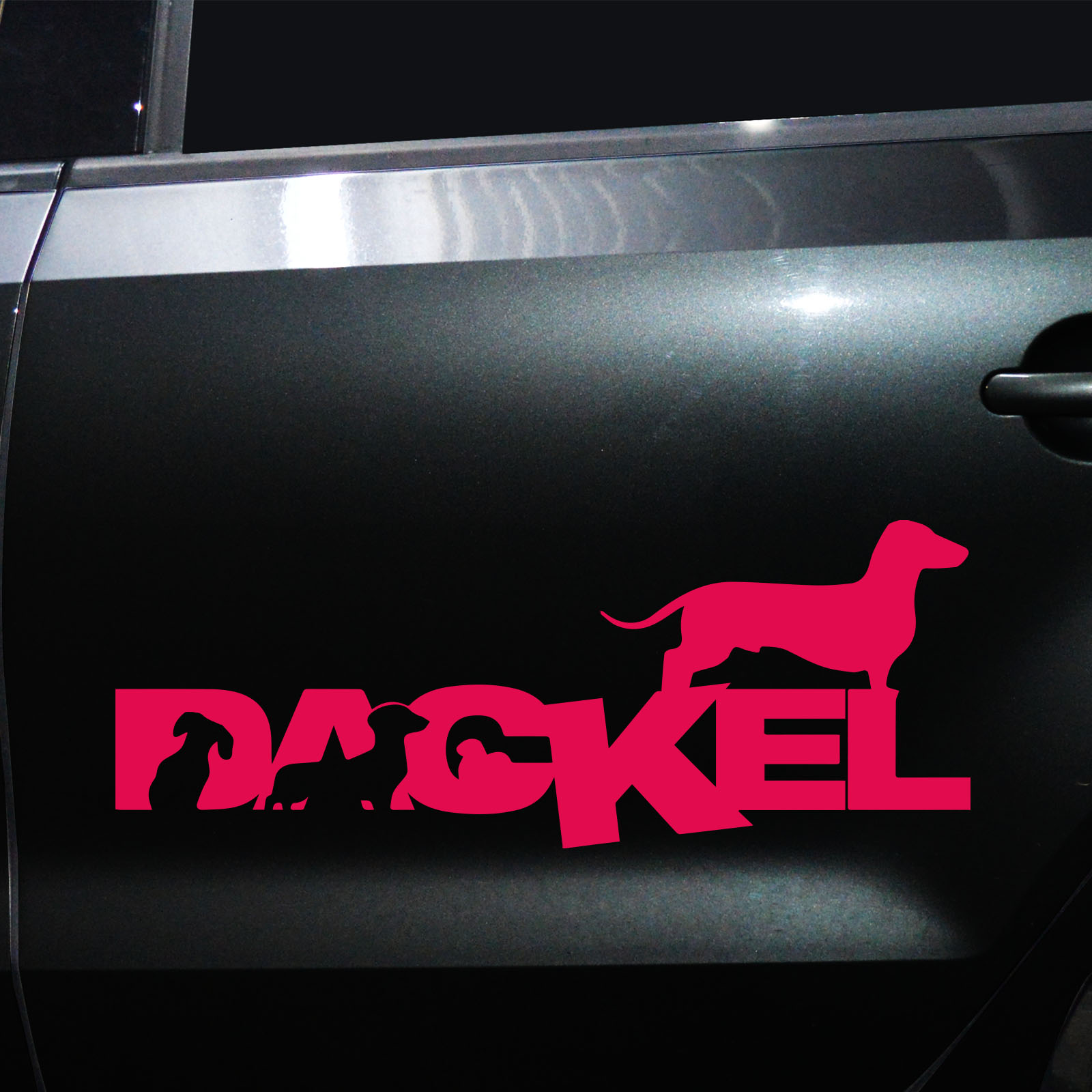 Autoaufkleber Dackel – Bild 5