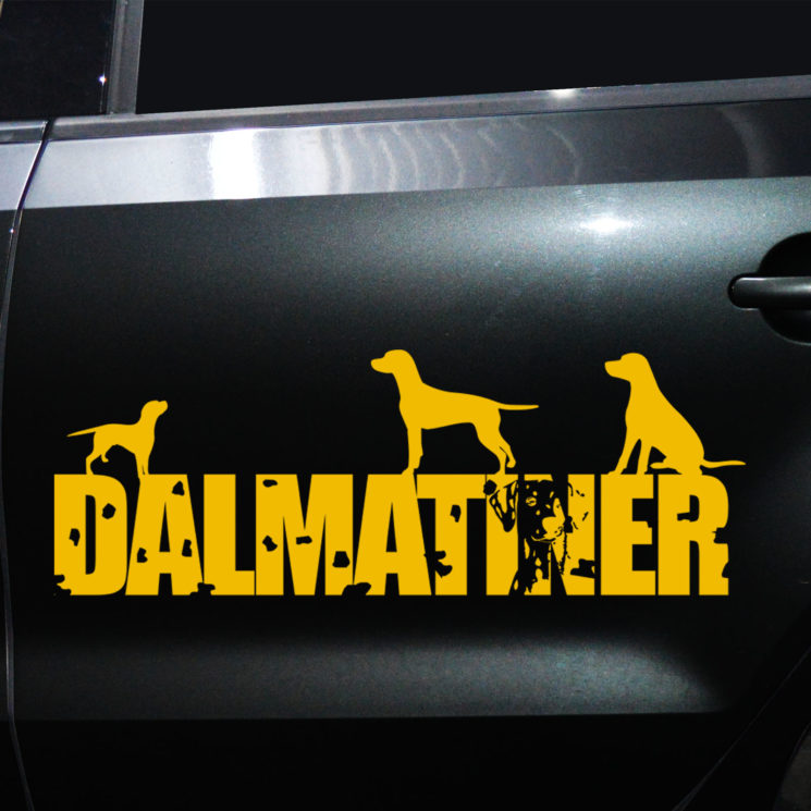 Autoaufkleber Dalmatiner – Bild 3