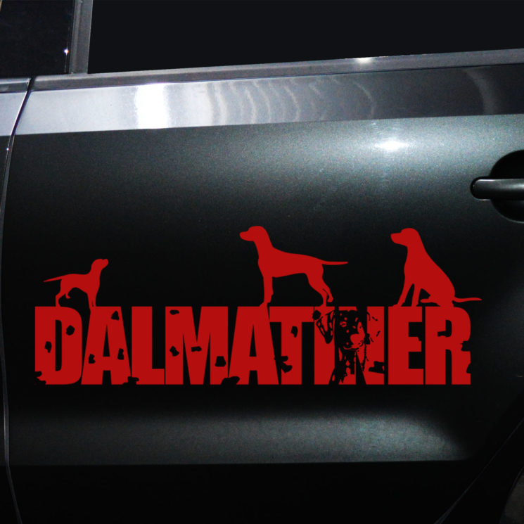 Autoaufkleber Dalmatiner – Bild 6
