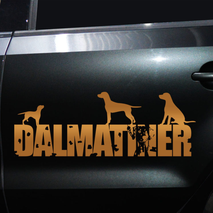 Autoaufkleber Dalmatiner – Bild 4