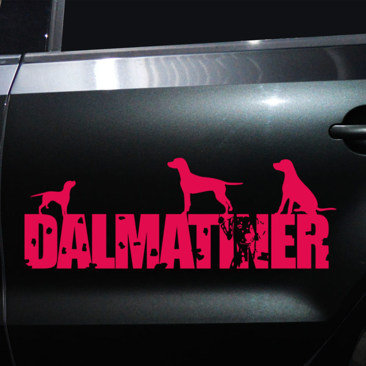 Autoaufkleber Dalmatiner – Bild 5