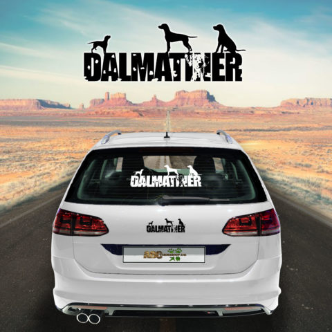 Autoaufkleber Dalmatiner