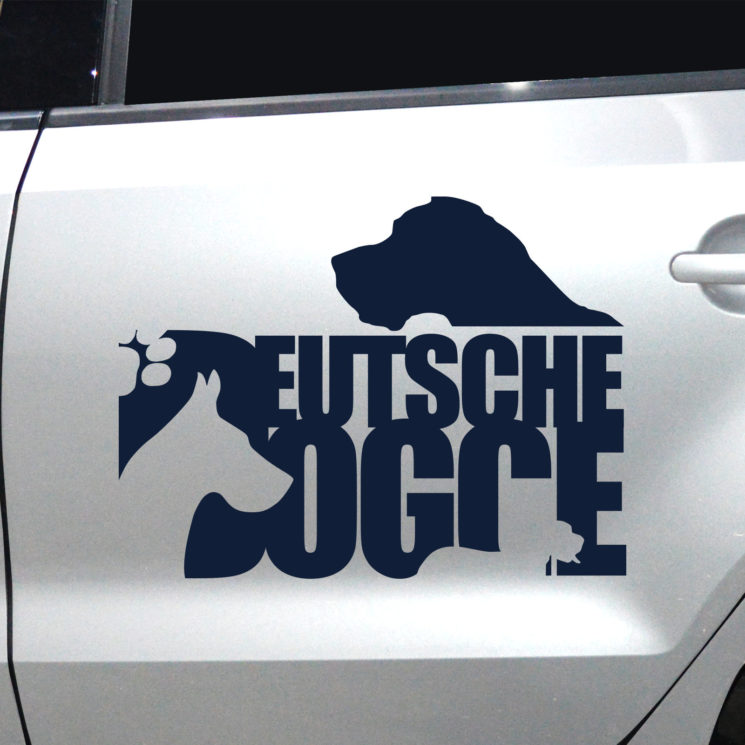 Autoaufkleber Deutsche Dogge – Bild 11