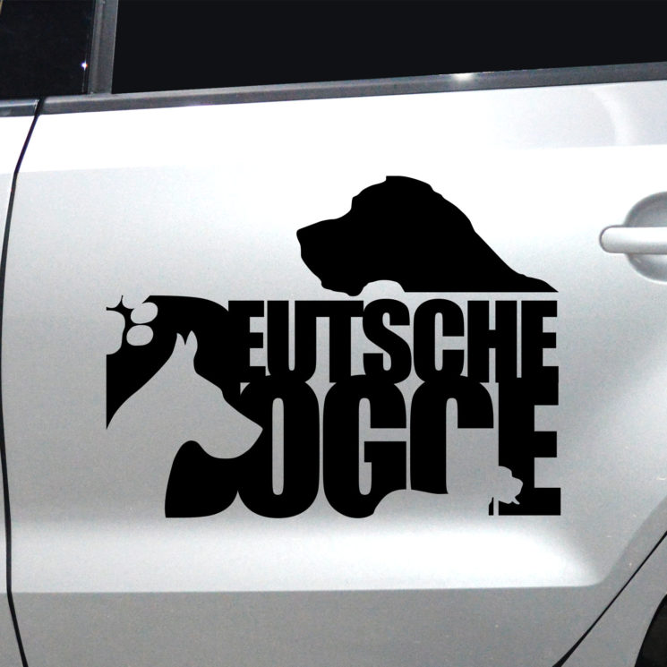Autoaufkleber Deutsche Dogge – Bild 5