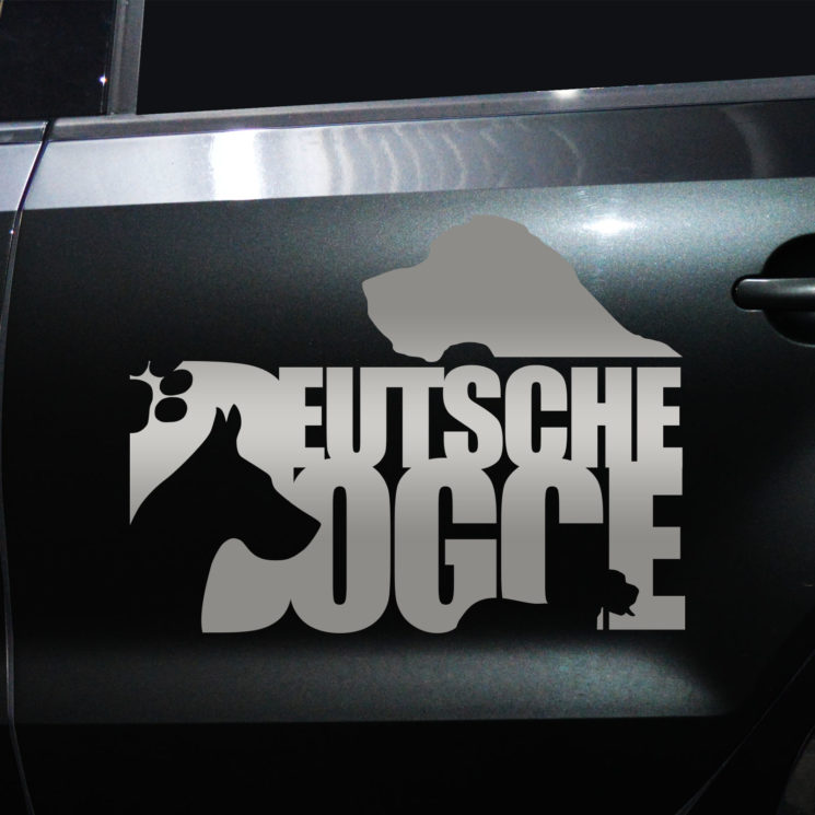 Autoaufkleber Deutsche Dogge – Bild 4