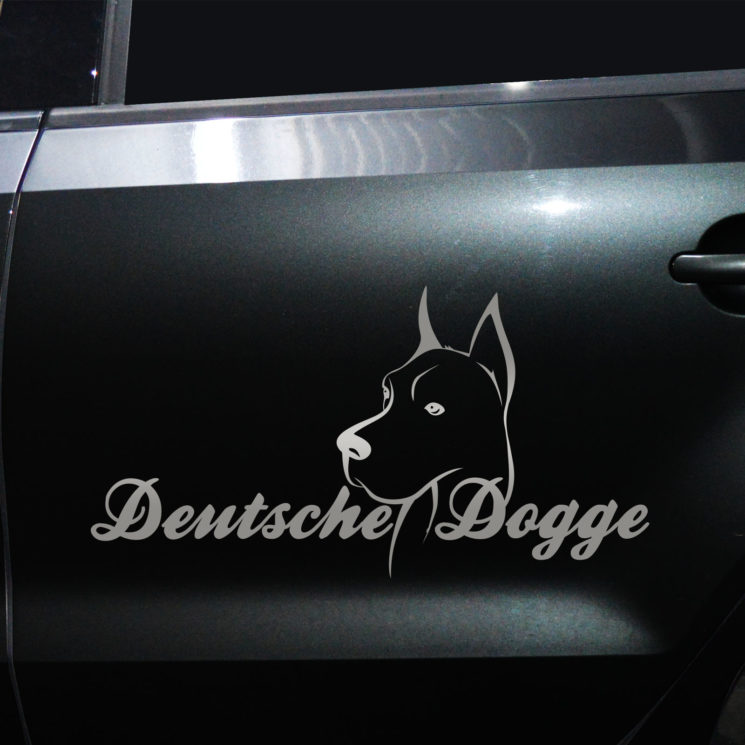 Autoaufkleber Deutsche Dogge – Bild 9