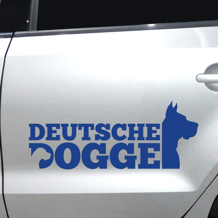 Autoaufkleber Deutsche Dogge – Bild 7