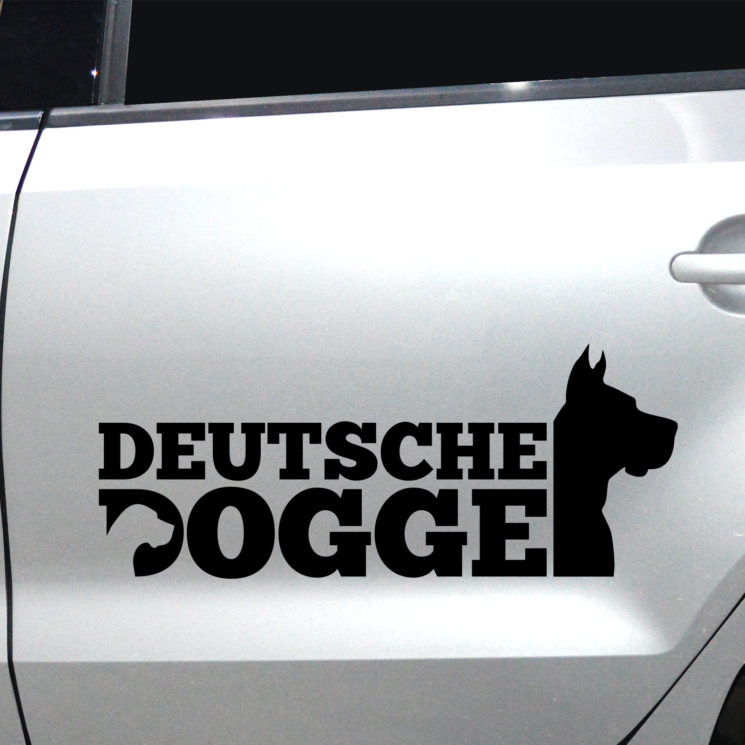 Autoaufkleber Deutsche Dogge – Bild 8