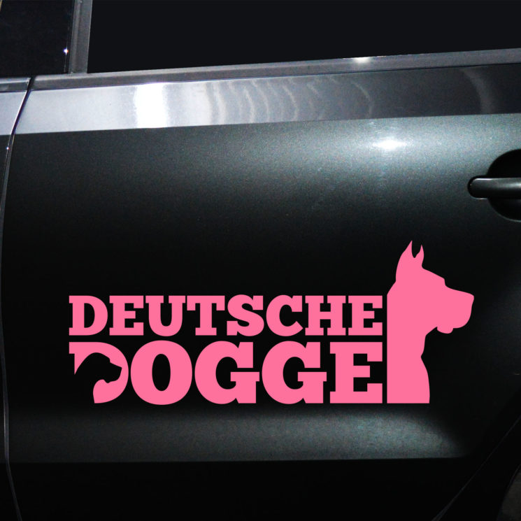Autoaufkleber Deutsche Dogge – Bild 10