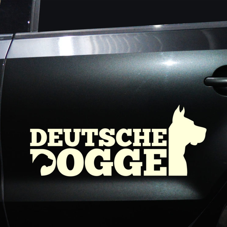 Autoaufkleber Deutsche Dogge – Bild 11