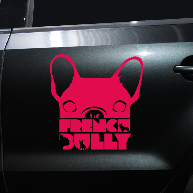 Autoaufkleber Französische Bulldogge – Bild 5