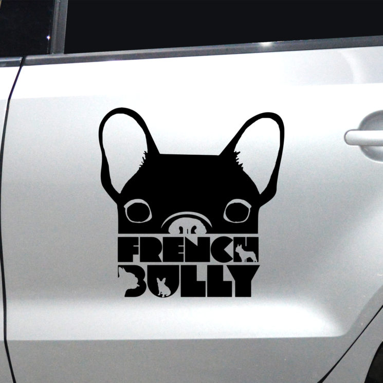 Autoaufkleber Französische Bulldogge – Bild 8