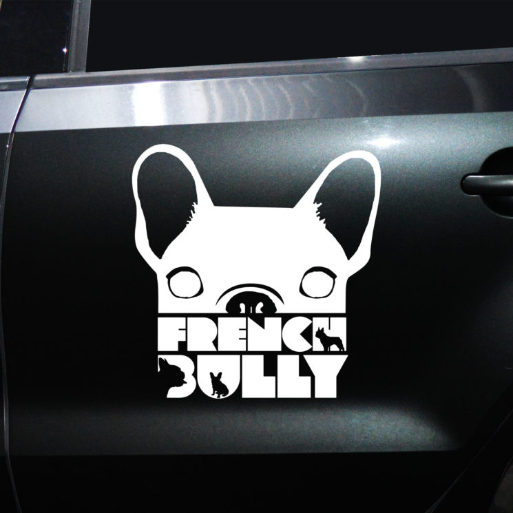 Autoaufkleber Französische Bulldogge – Bild 11